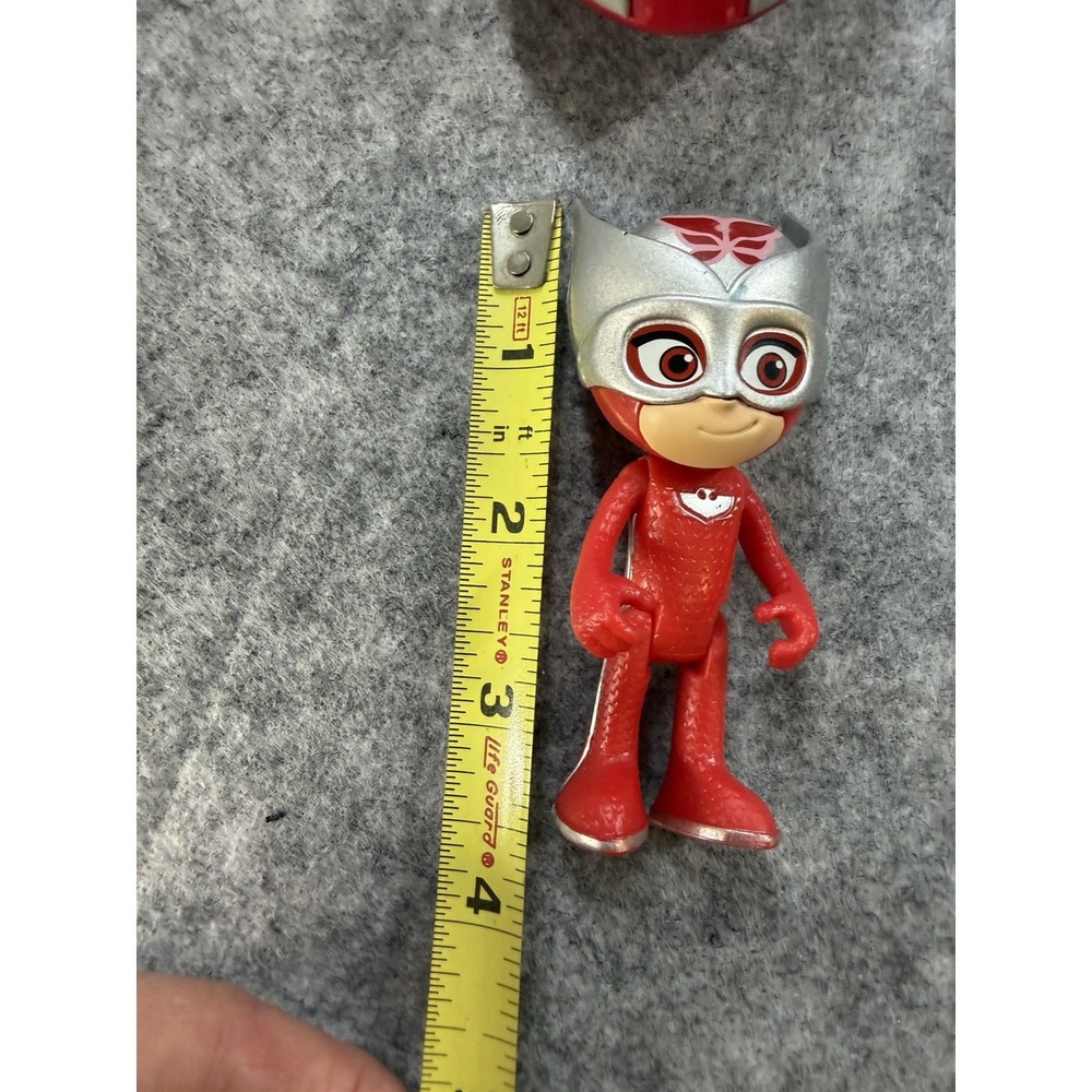 PJ Masks Catboy Owlette Gekko Figures w Vehicles 6 Pc Toy Lot - Picture 7 of 12
